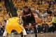 INDIANAPOLIS, IND - MAY 20: LeBron James #6 of the Miami Heat handles the ball against the Indiana Pacers in Game Two of the Eastern Conference Finals during the 2014 NBA Playoffs at Bankers Life Fieldhouse on May 20, 2014 in Indianapolis, Indiana. NOTE TO USER: User expressly acknowledges and agrees that, by downloading and or using this Photograph, user is consenting to the terms and condition of the Getty Images License Agreement. Mandatory Copyright Notice: 2014 NBAE (Photo by Ron Hoskins/NBAE via Getty Images)