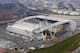 FILE - In this March 20, 2014. file photo, photo released by Portal da Copa, an aerial view of the Arena Corinthians stadium in Sao Paulo, Brazil. (AP Photo/Portal da Copa, Mauricio Simonetti, File) - SEE FURTHER WORLD CUP CONTENT AT APIMAGES.COM