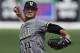Vanderbilt pitcher Tyler Beede throws against Louisville in the first inning of an NCAA college baseball tournament super regional game on Sunday, June 9, 2013, in Nashville, Tenn. (AP Photo/Mark Humphrey)