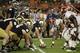 Notre Dame and Alabama met in the 2013 BCS National Championship Game