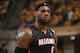 INDIANAPOLIS, IND - MAY 20: LeBron James #6 of the Miami Heat looks on in Game Two of the Eastern Conference Finals against the Indiana Pacers during the 2014 NBA Playoffs at Bankers Life Fieldhouse on May 20, 2014 in Indianapolis, Indiana. NOTE TO USER: User expressly acknowledges and agrees that, by downloading and or using this Photograph, user is consenting to the terms and condition of the Getty Images License Agreement. Mandatory Copyright Notice: 2014 NBAE (Photo by Ron Hoskins/NBAE via Getty Images)