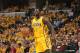 INDIANAPOLIS, IND - MAY 20: Lance Stephenson #1 of the Indiana Pacers handles the ball against the Miami Heat in Game Two of the Eastern Conference Finals during the 2014 NBA Playoffs at Bankers Life Fieldhouse on May 20, 2014 in Indianapolis, Indiana. NOTE TO USER: User expressly acknowledges and agrees that, by downloading and or using this Photograph, user is consenting to the terms and condition of the Getty Images License Agreement. Mandatory Copyright Notice: 2014 NBAE (Photo by Ron Hoskins/NBAE via Getty Images)