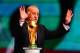 COSTA DO SAUIPE, BRAZIL - DECEMBER 06: Spain coach Vicente del Bosque places the World Cup trophy on a plinth on stage before the Final Draw for the 2014 FIFA World Cup Brazil at Costa do Sauipe Resort on December 6, 2013 in Costa do Sauipe, Bahia, Brazil. (Photo by Clive Mason/Getty Images)