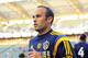 Apr 12, 2014; Carson, CA, USA; Los Angeles Galaxy forward Landon Donovan (10) stretches prior to the game against the Vancouver Whitecaps at StubHub Center. Mandatory Credit: Christopher Hanewinckel-USA TODAY Sports