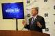 Notre Dame football coach Brian Kelly talks about recruits during signing day at Notre Dame Feb. 5, 2014 in South Bend, Ind. (AP Photo/Joe Raymond)