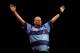LONDON, ENGLAND - MAY 22: Raymond van Barneveld of the Netherlands celebrates winning the McCoys Premier League Darts Play-Offs Final match between Raymond van Barneveld and Michael van Gerwen at O2 Arena on May 22, 2014 in London, England. (Photo by Ben Hoskins/Getty Images)