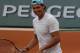 Defending champion Spain's Rafael Nadal smiles during a training session for the French Open tennis tournament, at the Roland Garros stadium in Paris, Friday, May 23, 2014. The French Open tennis championship will start Sunday. (AP Photo/Bertrand Combaldieu)