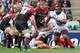 LONDON, ENGLAND - APRIL 28: Mathieu Bastareaud of Toulon runs with the ball during the Heineken Cup semi final match between Saracens and Toulon at Twickenham Stadium on April 28, 2013 in London, United Kingdom. (Photo by David Rogers/Getty Images)