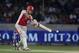 Kings XI Punjab's David Miller bats during their Indian Premier League (IPL) cricket match against Deccan Chargers in Hyderabad, India, Tuesday, May 8, 2012. (AP Photo/Mahesh Kumar A.)
