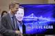 Golden State Warriors coach Steve Kerr arrives for a news conference Tuesday, May 20, 2014, in Oakland, Calif. Kerr plans to finish his duties broadcasting the Western Conference finals for TNT before starting with the Warriors.(AP Photo/Ben Margot)