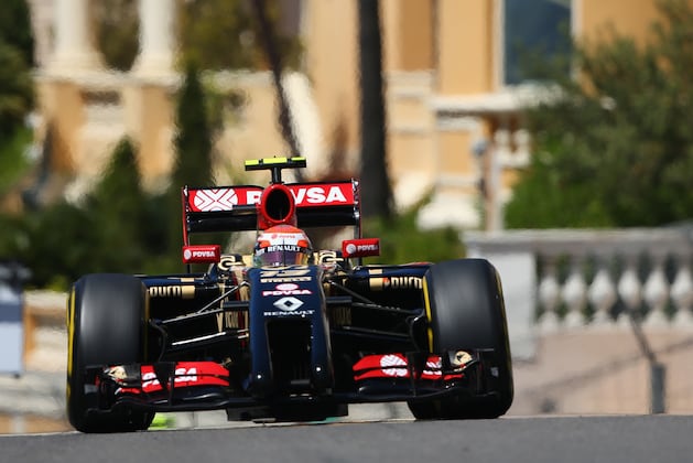 Lotus Struggles in Qualifying for the Monaco GP