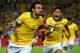 RIO DE JANEIRO, BRAZIL - JUNE 30: Fred of Brazil celebrates scoring the opening goal with team-mate Neymar (R) during the FIFA Confederations Cup Brazil 2013 Final match between Brazil and Spain at Maracana on June 30, 2013 in Rio de Janeiro, Brazil. (Photo by Laurence Griffiths/Getty Images)