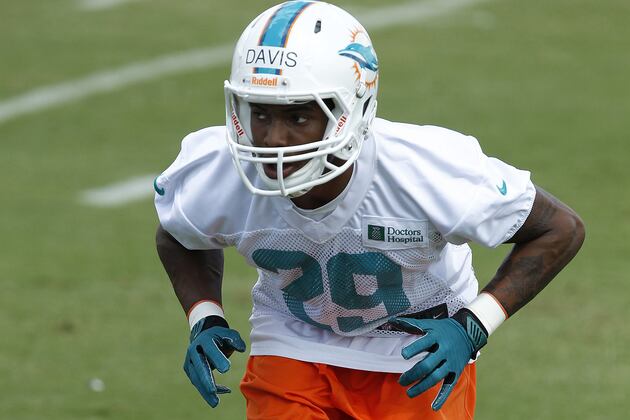 Miami Dolphins' Second-Year Cornerbacks Taylor, Davis Ready to Make Mark