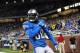 Detroit Lions cornerback Darius Slay (30) is seen after breaking up a pass play during the third quarter of an NFL football game against Chicago Bears at Ford Field in Detroit, Sunday, Sept. 29, 2013. (AP Photo/Jose Juarez)