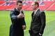 LONDON, ENGLAND - MARCH 10: Carl Froch and George Groves argue as tempers flare up after the Press Conference at Wembley Stadium on March 10, 2014 in London, England. (Photo by Laurence Griffiths/Getty Images)