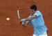 Serbia's Novak Djokovic returns the ball to Portugal's Joao Sousa during their first round match of the French Open tennis tournament at the Roland Garros stadium, in Paris, France, Monday, May 26, 2014. (AP Photo/Michel Euler)
