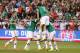 GLENDALE, AZ - APRIL 02: Players from Mexico celebrate around Alan Pulido #11 (not pictured) after he scored a second half goal against USA during the International Friendly at University of Phoenix Stadium on April 2, 2014 in Glendale, Arizona. Mexico and USA played to a 2-2 tie. (Photo by Christian Petersen/Getty Images)