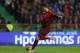 Portugal's Cristiano Ronaldo shoots to score the opening goal during their friendly soccer match with Cameroon Wednesday, March 5 2014, in Leiria, Portugal. It was Ronaldo's 48th goal with Portugal making him the national team's best scorer ever. (AP Photo/Armando Franca)