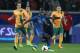 PARIS, FRANCE - OCTOBER 11: Paul Pogba of France passes the ball during the International Friendly match between France and Australia at Parc des Princes on October 11, 2013 in Paris, France. (Photo by David Rogers/Getty Images)