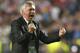 Real's coach Carlo Ancelotti gestures, during the Champions League final soccer match between Atletico Madrid and Real Madrid in Lisbon, Portugal, Saturday, May 24, 2014. (AP Photo/Manu Fernandez)