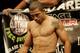 Jose Aldo is shown before facing Cub Swanson in a World Extreme Cagefighting featherweight mixed martial arts fight on Sunday, June 7, 2009, in Sacramento, Calif. Aldo won by technical knockout in the first round. (AP Photo/Jeff Chiu)
