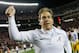 TUSCALOOSA, AL - NOVEMBER 09: Head coach Nick Saban of the Alabama Crimson Tide celebrates their 38-17 win over the LSU Tigers at Bryant-Denny Stadium on November 9, 2013 in Tuscaloosa, Alabama. (Photo by Kevin C. Cox/Getty Images)