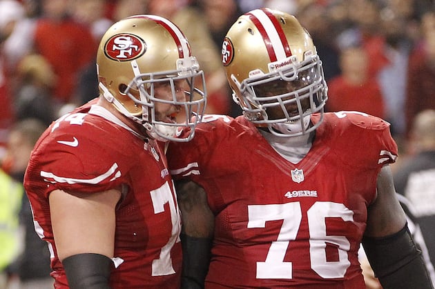 Underpaid? 49ers O-Line Cashes in Under Franchise Level