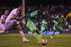 LONDON, ENGLAND - MAY 28: Uche Nwofor of Nigeria equalises in the last minute during an International Friendly between Scotland and Nigeria at Craven Cottage on May 28, 2014 in London, United Kingdom. (Photo by Mike Hewitt/Getty Images)
