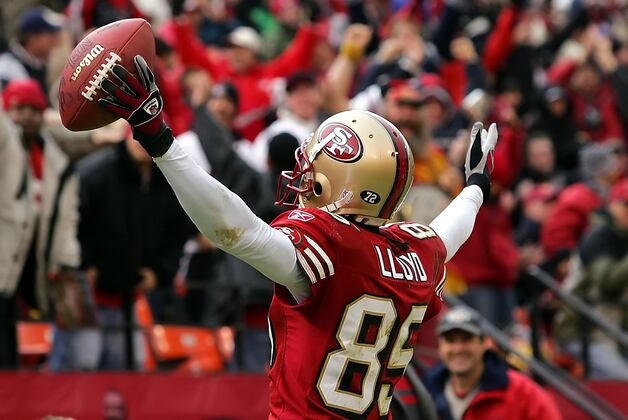 Jim Harbaugh: Brandon Lloyd Showing 'Surge off the Line'