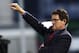Russia's coach Fabio Capello gestures during international friendly soccer match against Armenia in Krasnodar, Russia, Wednesday, March 5, 2014. Russia won 2-0. (AP Photo/Denis Tyrin)