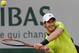 Britain's Andy Murray returns in his second round match of the French Open tennis tournament against Australia's Marinko Matosevic at the Roland Garros stadium, in Paris, France, Thursday, May 29, 2014. Murray won in three sets 6-3, 6-1, 6-3. (AP Photo/Michel Spingler)