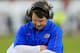 JACKSONVILLE, FL - OCTOBER 27: Head coach Will Muschamp of the Florida Gators watches the action during the game against the Georgia Bulldogs at EverBank Field on October 27, 2012 in Jacksonville, Florida. (Photo by Sam Greenwood/Getty Images)