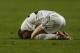 Real's Angel Di Maria reacts, during the Champions League final soccer match between Atletico Madrid and Real Madrid, at the Luz stadium, in Lisbon, Portugal, Saturday, May 24, 2014. (AP Photo/Andres Kudacki)
