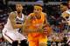 RALEIGH, NC - MARCH 21: Jarnell Stokes #5 of the Tennessee Volunteers drives to the basket against the Massachusetts Minutemen in the second round of the 2014 NCAA Men's Basketball Tournament at PNC Arena on March 21, 2014 in Raleigh, North Carolina. (Photo by Grant Halverson/Getty Images)
