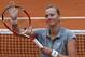 Petra Kvitova of the Czech Republic, waves after defeating New Zealand's Marina Erakovic in their second round match of the French Open tennis tournament at the Roland Garros stadium, in Paris, France, Thursday, May 29, 2014. Kvitova won 6-4, 6-4. (AP Photo/Michel Euler)