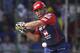 Delhi Daredevils batsman Virender Sehwag plays a shot during their Indian Premier League (IPL) cricket match against Rajasthan Royals in New Delhi, India, Sunday, April 29, 2012. (AP Photo)