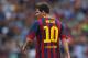 BARCELONA, SPAIN - MAY 17: Lionel Messi of FC Barcelona during the La Liga match between FC Barcelona and Club Atletico de Madrid at Camp Nou on May 17, 2014 in Barcelona, Spain. (Photo by Alex Livesey/Getty Images)