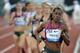 May 30, 2014; Eugene, OR, USA; Chanelle Price (USA) wins the womens 800m in 2:00.38 in the 40th Prefontaine Classic at Hayward Field. Mandatory Credit: Kirby Lee-USA TODAY Sports