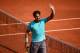 PARIS, FRANCE - MAY 31: Rafael Nadal of Spain celebrates victory during his men's singles match against Leonardo Mayer of Argentina on day seven of the French Open at Roland Garros on May 31, 2014 in Paris, France. (Photo by Matthias Hangst/Getty Images)