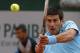 Serbia's Novak Djokovic returns the ball to Croatia's Marin Cilic during their third round match of the French Open tennis tournament at the Roland Garros stadium, in Paris, France, Friday, May 30, 2014. (AP Photo/Michel Spingler)