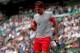 PARIS, FRANCE - MAY 30: Roger Federer of Switzerland celebrates a point during his men's singles match against Dmitry Tursunov of Russia on day six of the French Open at Roland Garros on May 30, 2014 in Paris, France. (Photo by Matthew Stockman/Getty Images)