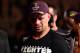 May 31, 2014; Sao Paulo, SP, BRAZIL; Fabio Maldonado reacts after his fight against Stipe Miocic during the TUF Brazil 3 Finale at Ibirapuera Gymnasium. Mandatory Credit: Jason Silva-USA TODAY Sports