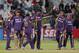 CAPE TOWN, SOUTH AFRCA - OCTOBER 21: Lakshmipathy Balaji of the Kolkata Knight Riders celebrates a wicket during the Champions league twenty20 match between CLT20 Kolkata Knight Riders v Nashua Titans at Sahara Park Newlands on October 21, 2012 in Cape Town, South Africa. (Photo by Carl Fourie / Gallo Images/Getty Images)