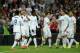 LONDON, ENGLAND - MAY 30: Phil Jagielka of England is congratulated by team mates on scoring their third goal during the international friendly match between England and Peru at Wembley Stadium on May 30, 2014 in London, England. (Photo by Shaun Botterill/Getty Images)