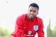 VALE DO LOBO, ALGARVE, PORTUGAL - MAY 21: Daniel Sturridge poses for a picture after a press conference at the England pre-World Cup Training Camp at the Vale Do Lobo Resort on May 21, 2014 in Vale Do Lobo, Algarve, Portugal. (Photo by Richard Heathcote/Getty Images)
