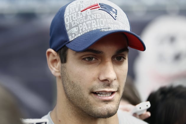 Garoppolo: Brady, Mallett 'Nothing but Helpful'