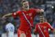 FILE - In this Sept. 10, 2013, file photo, Russia's Aleksandr Kokorin celebrates his goal against Israel during the World Cup group F qualifying soccer match between Russia and Israel in St.Petersburg, Russia. (AP Photo/Dmitry Lovetsky,FIle)