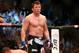 BOSTON, MA - AUGUST 17: Chael Sonnen reacts after winning the fight with a tap out by guillotine choke against Mauricio Rua in their light heavyweight bout at TD Garden on August 17, 2013 in Boston, Massachusetts. (Photo by Jared Wickerham/Getty Images)