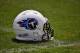 NASHVILLE, TN - MAY 16: A helmet rests on the ground at the Tennessee Titans rookie camp on May 16, 2014 in Nashville, Tennessee. (Photo by Frederick Breedon/Getty Images)