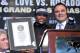 LAS VEGAS, NV - MAY 01: Boxer Floyd Mayweather Jr. (L) receives a Guiness World Record from CEO of Golden Boy Promotions Richard Schaefer during the final news conference for his bout against boxer Robert Guerrero at the MGM Grand Hotel/Casino on May 1, 2013 in Las Vegas, Nevada. Mayweather will defend his WBC welterweight title against Guerrero. The Guiness World Record Certificate read 'The highest selling pay-per view boxing match grossed $139,024,085.81 from 2,525,566 purchases, as Floyd Mayweather Jr. defeated Oscar De La Hoya (both USA) in a junior middleweight title bout at the MGM Grand in Las Vegas, Nevada, USA, on May 5, 2007.' (Photo by Jeff Bottari/Getty Images)